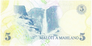 Banknote from Lesotho