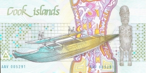 Banknote from Cook Islands