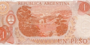 Banknote from Argentina