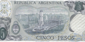 Banknote from Argentina