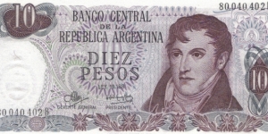 10 Pesos Banknote