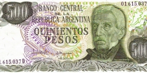 500 Pesos Banknote