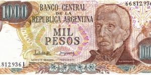 1000 Pesos Banknote