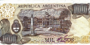 Banknote from Argentina