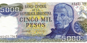 5000 Pesos Banknote