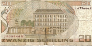 Banknote from Austria