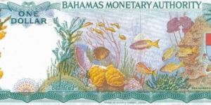 Banknote from Bahamas