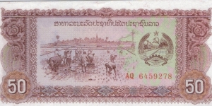 50 Kip Banknote