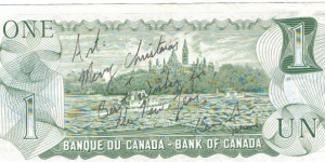 Banknote from Canada