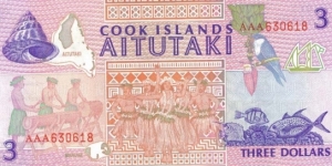 Banknote from Cook Islands