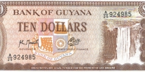 10 Dollars Banknote