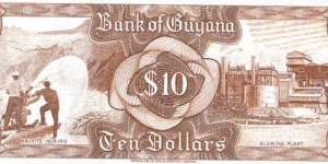 Banknote from Guyana