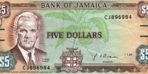 5 Dollars Banknote