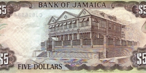 Banknote from Jamaica