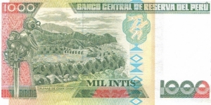 Banknote from Peru