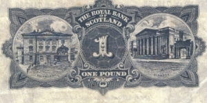 Banknote from Scotland