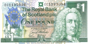 1 Pound Banknote