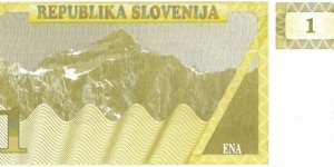 1 Tolar Banknote