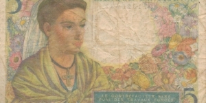 Banknote from France