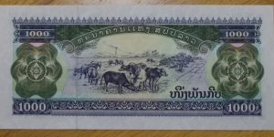 Banknote from Laos