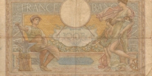 Banknote from France