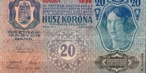 Banknote from Austria