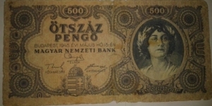 Banknote from Hungary