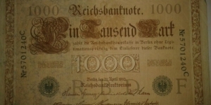 Banknote from Germany