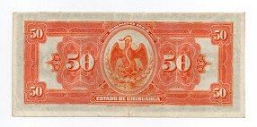 Banknote from Mexico