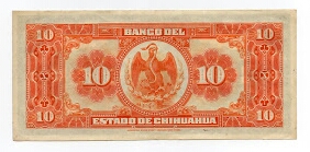 Banknote from Mexico