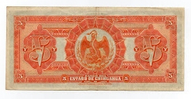 Banknote from Mexico