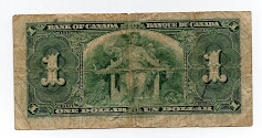 Banknote from Canada