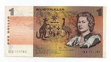 1Dollar Commonwealth of Australia Banknote