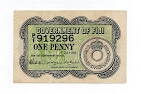 One Penny Government of Fiji Banknote