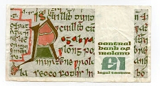 Banknote from Ireland