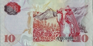 Banknote from Lesotho