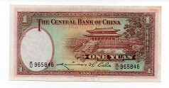 Banknote from China