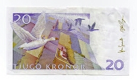 Banknote from Sweden