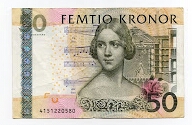 50 Kronor Sveriges Riksbank Banknote