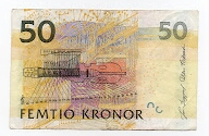 Banknote from Sweden