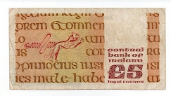 Banknote from Ireland