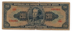 200 Cruzeiros Banknote