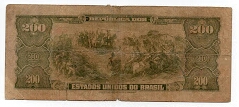 Banknote from Brazil