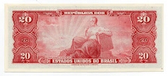 Banknote from Brazil