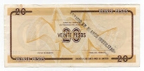 Banknote from Cuba