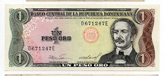 1 Peso Banco Central de la Republica Dominicana P126a Banknote