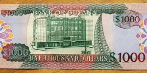 Banknote from Guyana