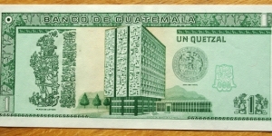 Banknote from Guatemala