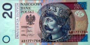 20 Złotych 2012.
NEW issue.
AB1771764 Banknote