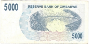 Banknote from Zimbabwe